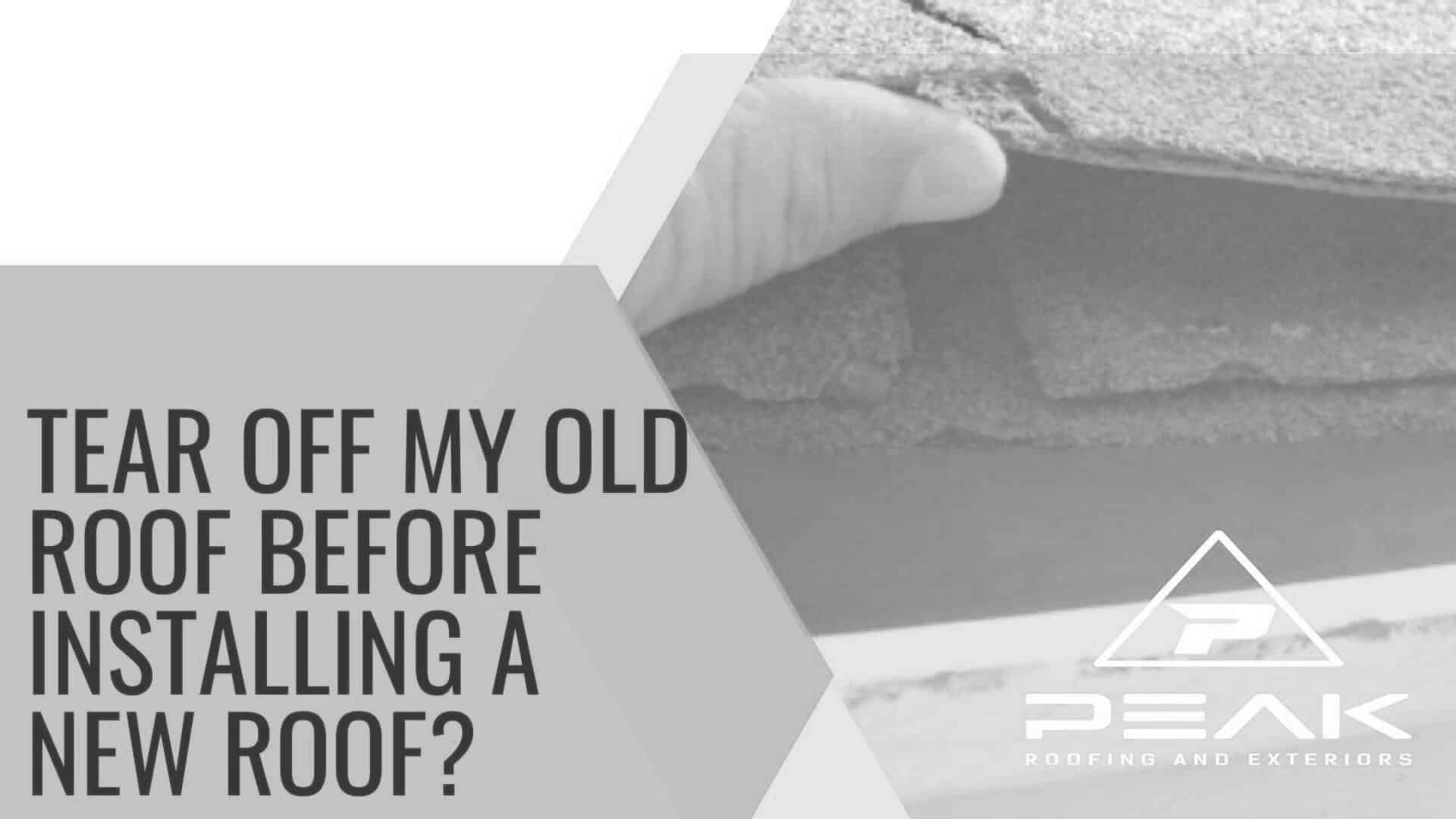 tear off old roof | Complete Roof Replacement for Homes