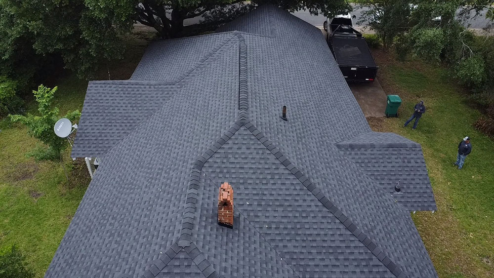 Residential roofing - after